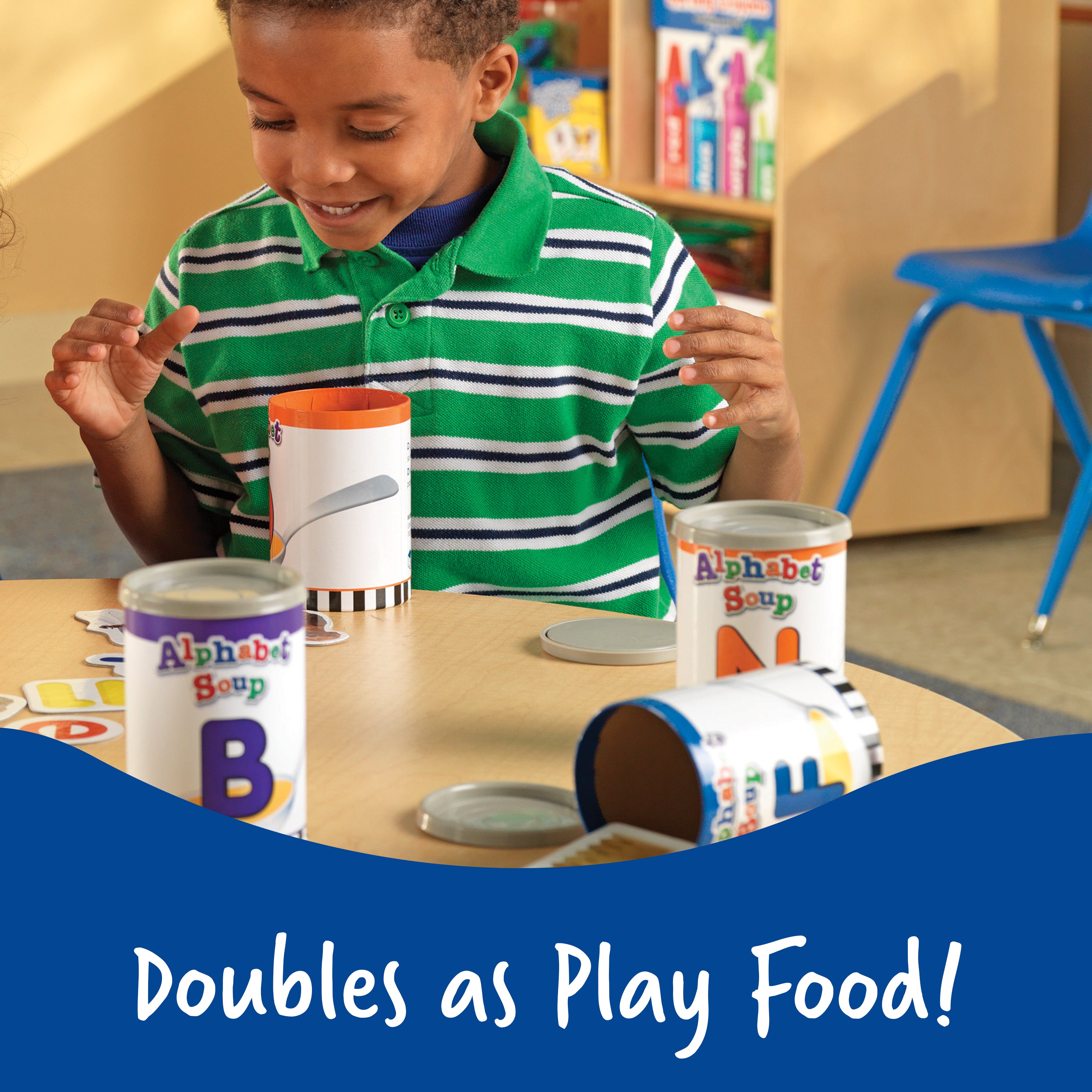 مجموعة فرز حساء الأبجدية من Learning Resources، مجموعة تعليمية عملية للأبجدية والقراءة، 208 قطعة، للأعمار من 3 سنوات فما فوق