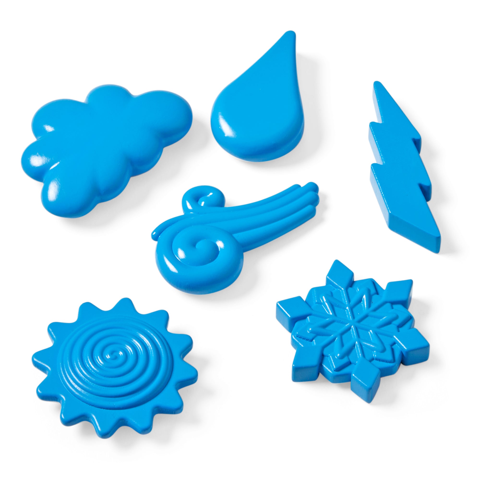 مجموعة موارد التعلم "استكشف عدادات الطقس" المكونة من 72 عدادًا رياضيًا مُعاد تدويره للأطفال من سن 3 سنوات فما فوق