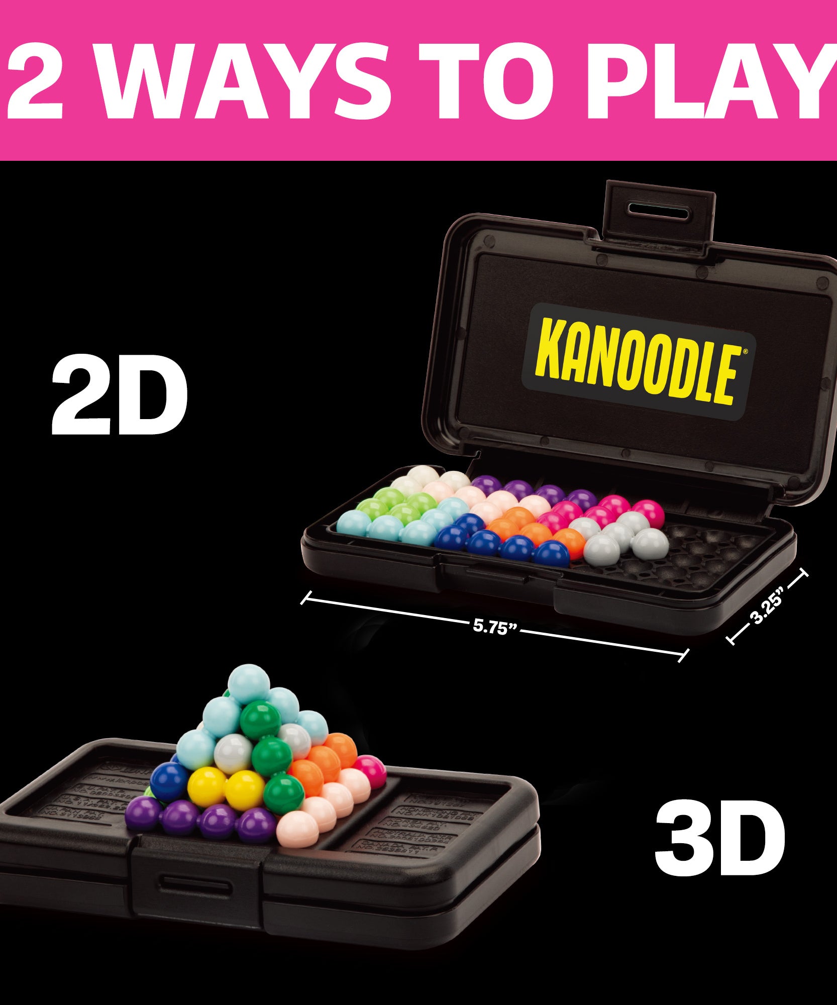 لعبة ألغاز كانودل من Learning Resources، 200 تحدي منطقي للأطفال والكبار، لعبة فردية ثنائية وثلاثية الأبعاد مع قطع ألغاز وكتيب وحافظة، لعبة STEM للأعمار من 7 سنوات فما فوق