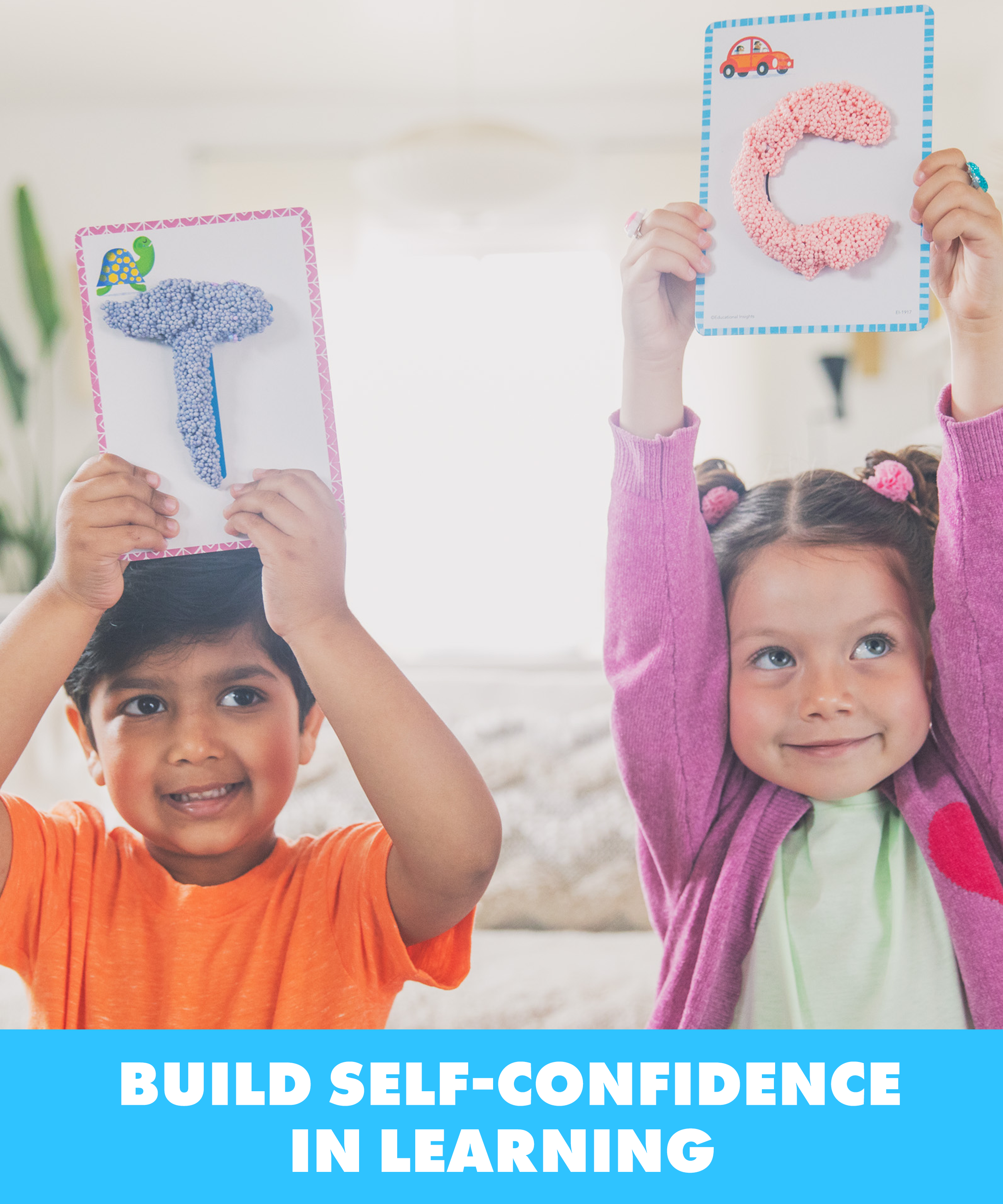 مجموعة أشكال وتعلم الأبجدية من بلاي فوم، ألعاب حسية وتعلم مبكر للحروف، سهلة التنظيف ولا تجف أبدًا، من موارد التعلم