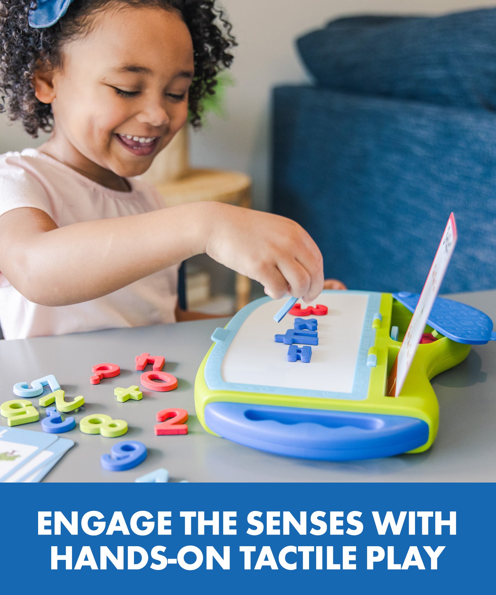 موارد تعليمية: ماث ماجنتس جو! عدّ، مجموعة مغناطيسية لتعليم الرياضيات للأطفال، تتضمن 42 مغناطيسًا و30 بطاقة أنشطة، للأعمار من 4 سنوات فما فوق