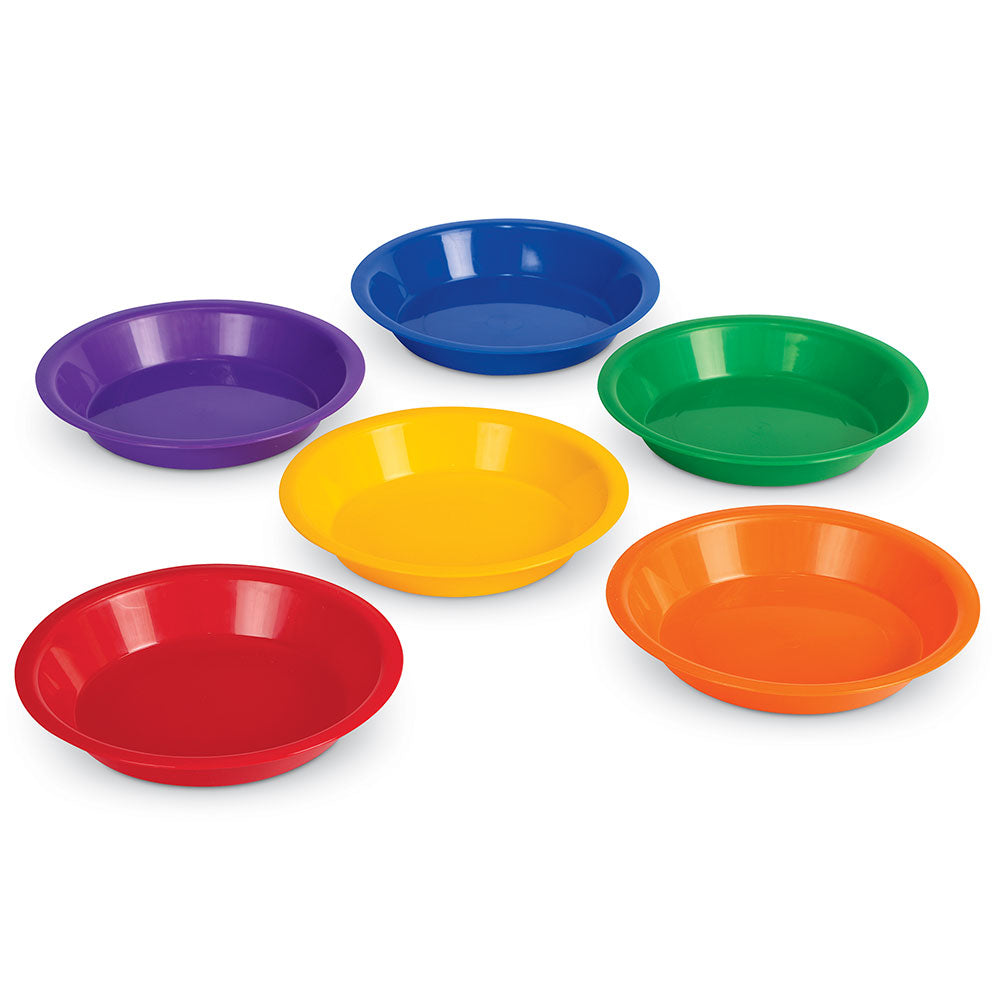 Learning Resources Sorting Bowls, Set of 6 Colourful Plastic Bowls for Early Maths and Sorting Activities, Classroom and Home Use, Ages 3+