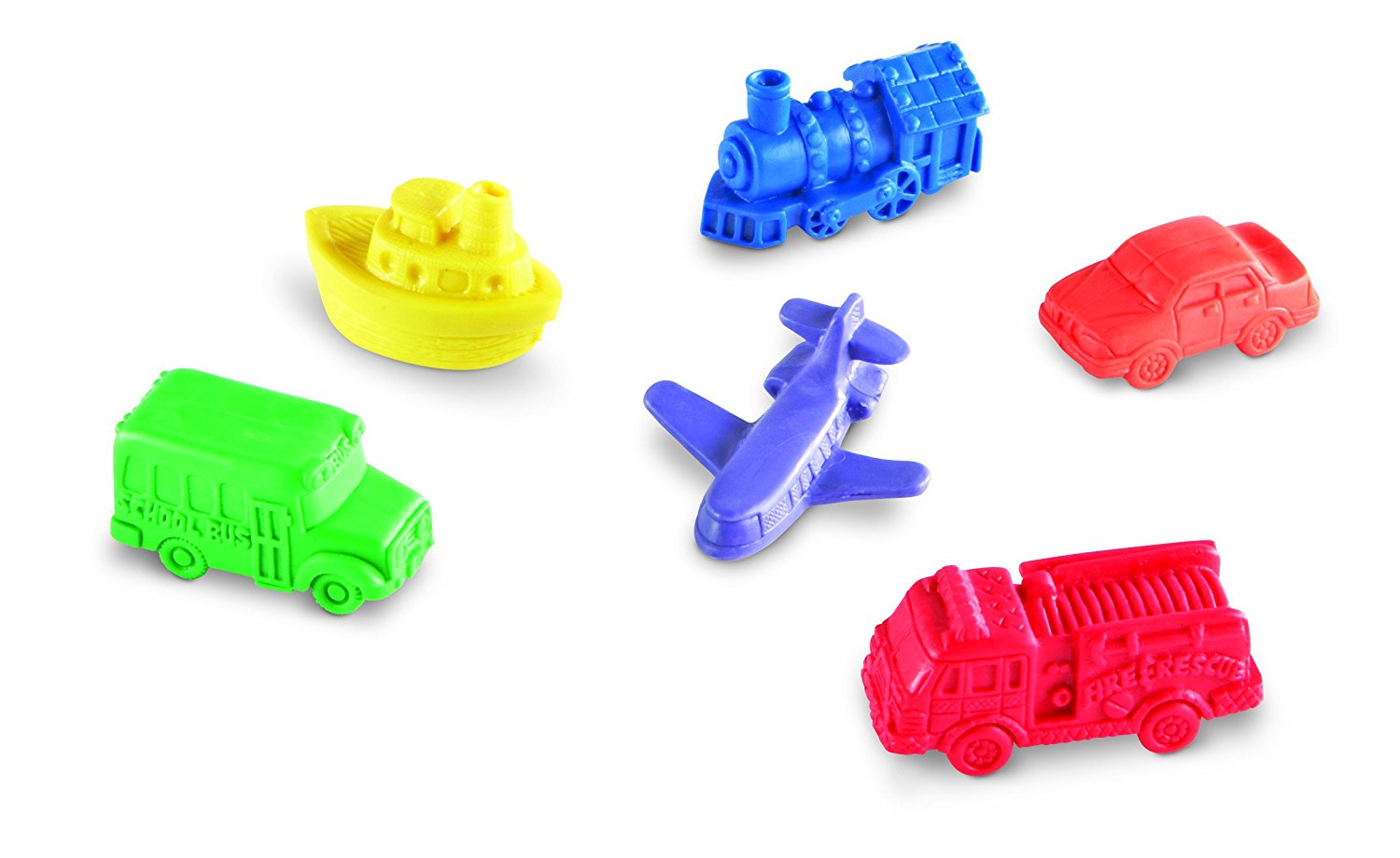 مجموعة عدادات المركبات الصغيرة من Learning Resources، مكونة من 72 قطعة للعد والفرز واللعب الخيالي، تتضمن حوض تخزين، مناسبة للأعمار من 3 سنوات فما فوق