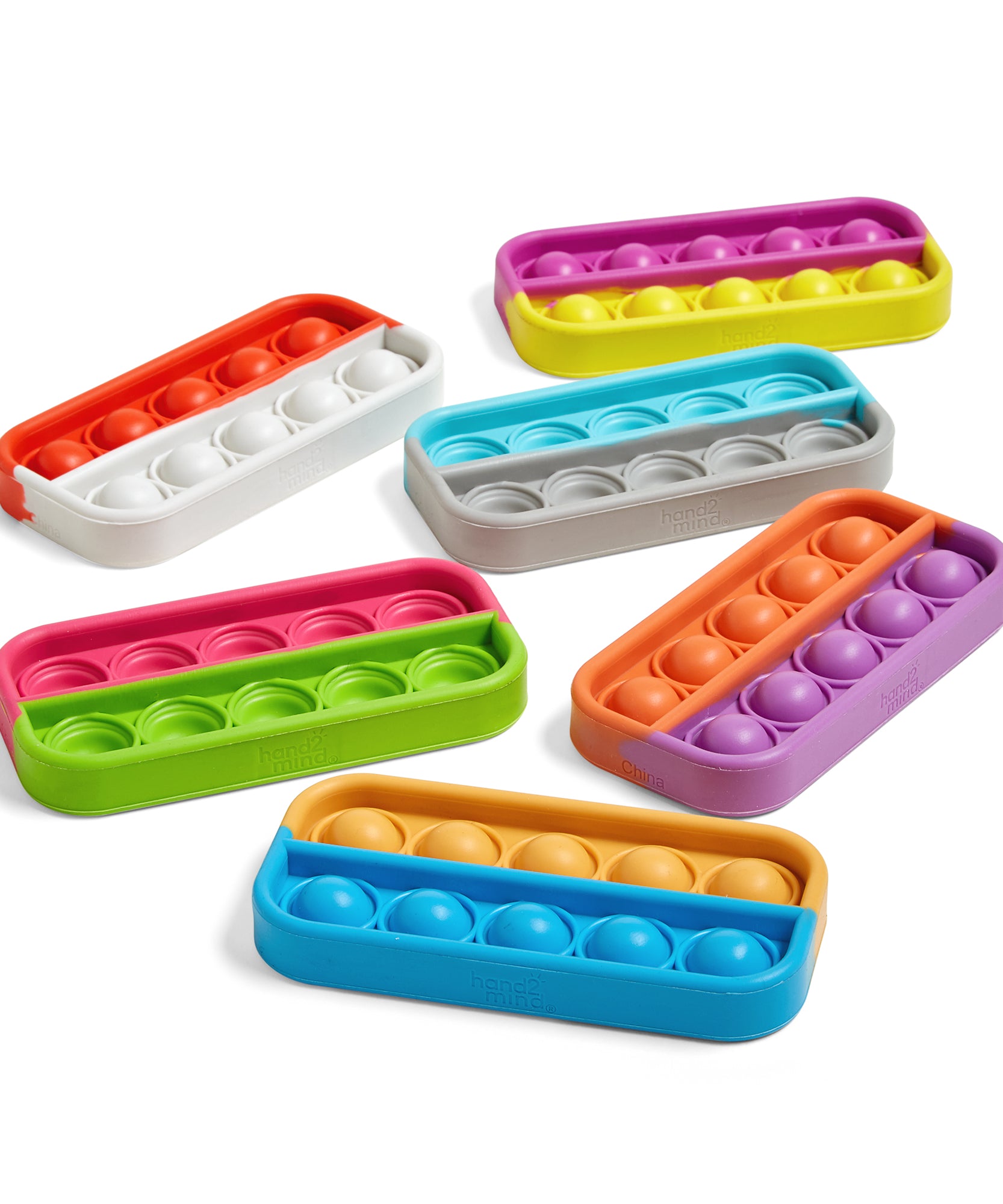 ألعاب فقاعات حسية من Learning Resources، مجموعة من 6 قطع، أدوات رياضية ولعبة فيدجيت، عد، جمع وطرح، للأعمار من 3 سنوات فما فوق