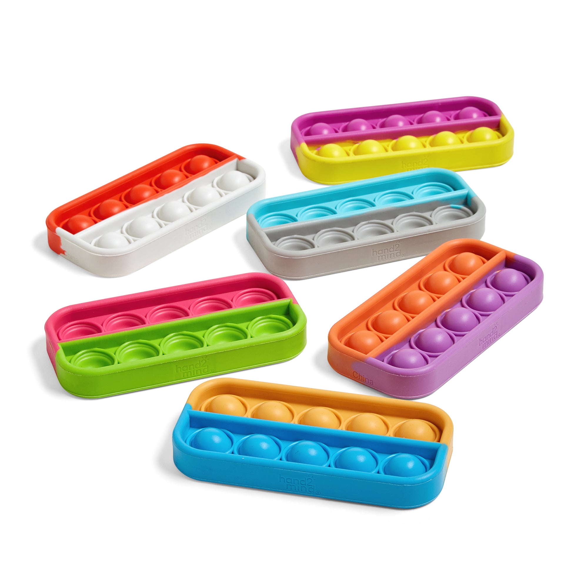 ألعاب فقاعات حسية من Learning Resources، مجموعة من 6 قطع، أدوات رياضية ولعبة فيدجيت، عد، جمع وطرح، للأعمار من 3 سنوات فما فوق