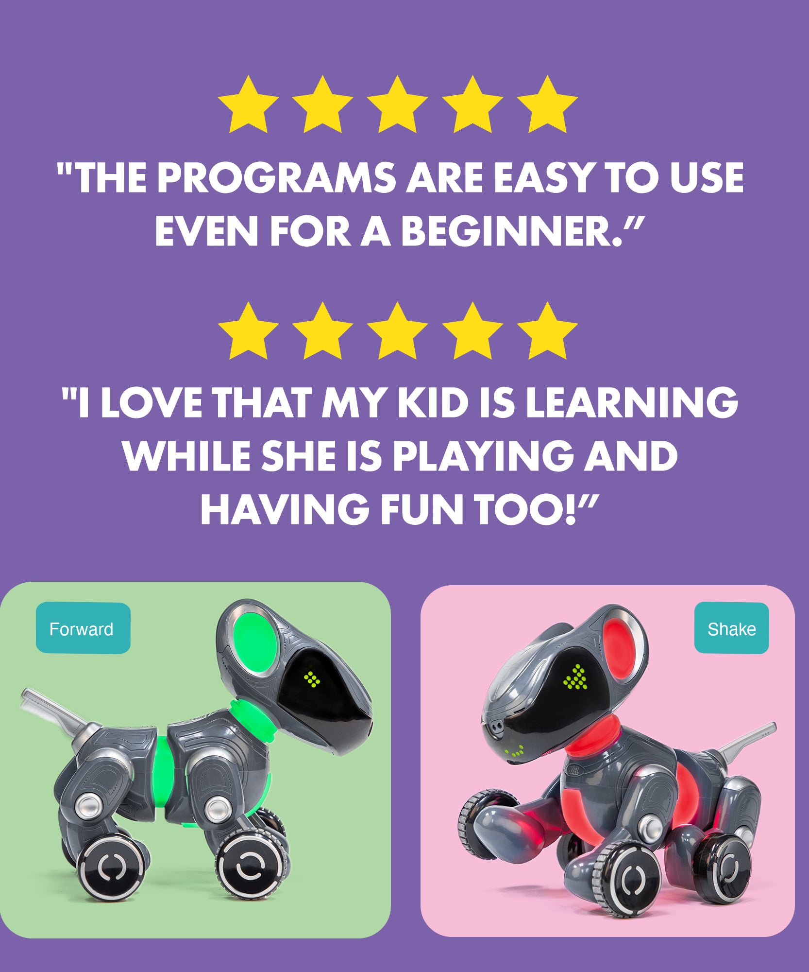 Learning Resources PYXEL: A Coder’s Best Friend, Interactive Coding Pet Robot with Blockly & Python, Ages 8+