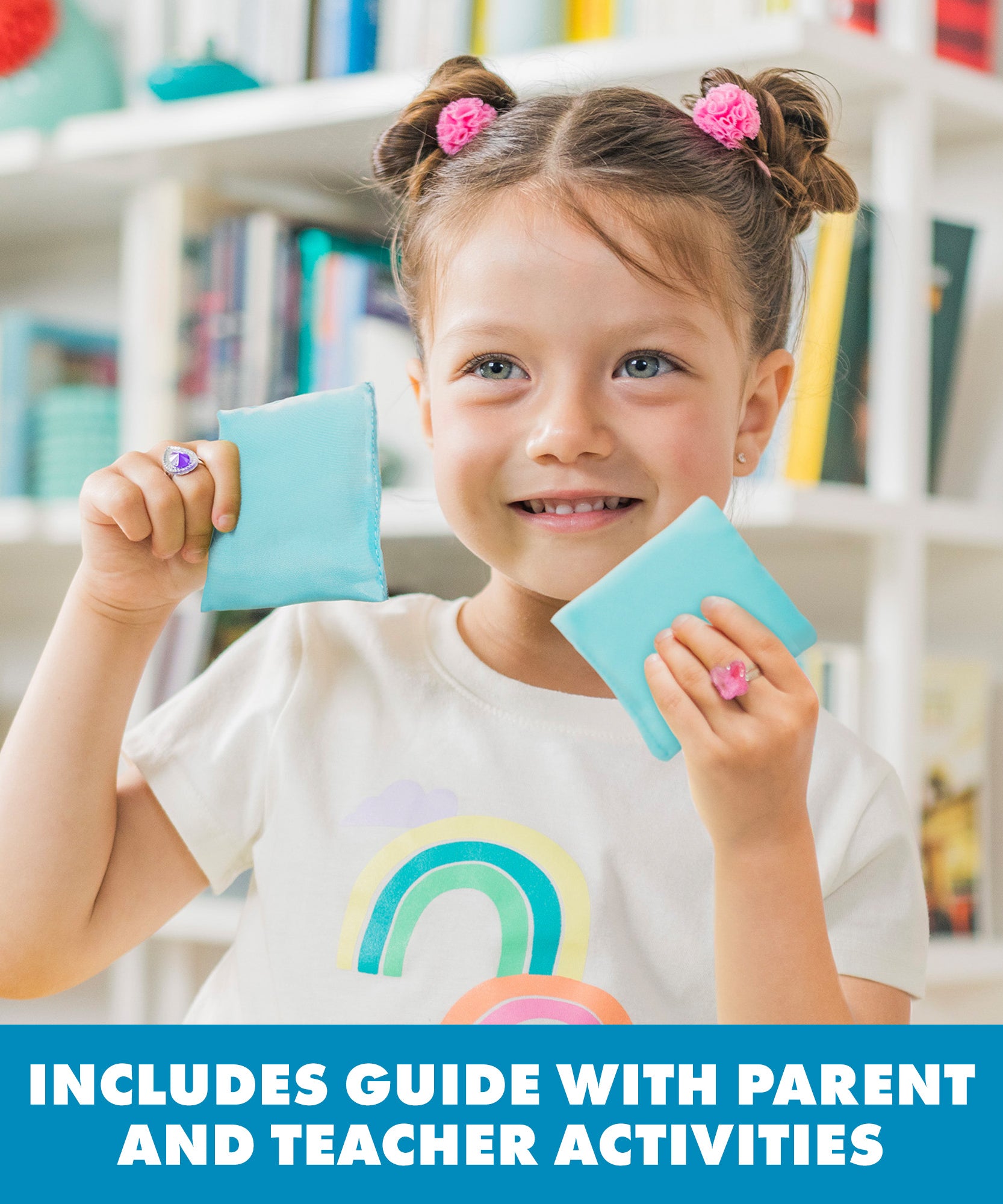 Learning Resources Teachable Touchables Texture Squares, Sensory Play Set for Toddlers, 20 Tactile Squares for Building Communication, Vocabulary, and Tactile Awareness