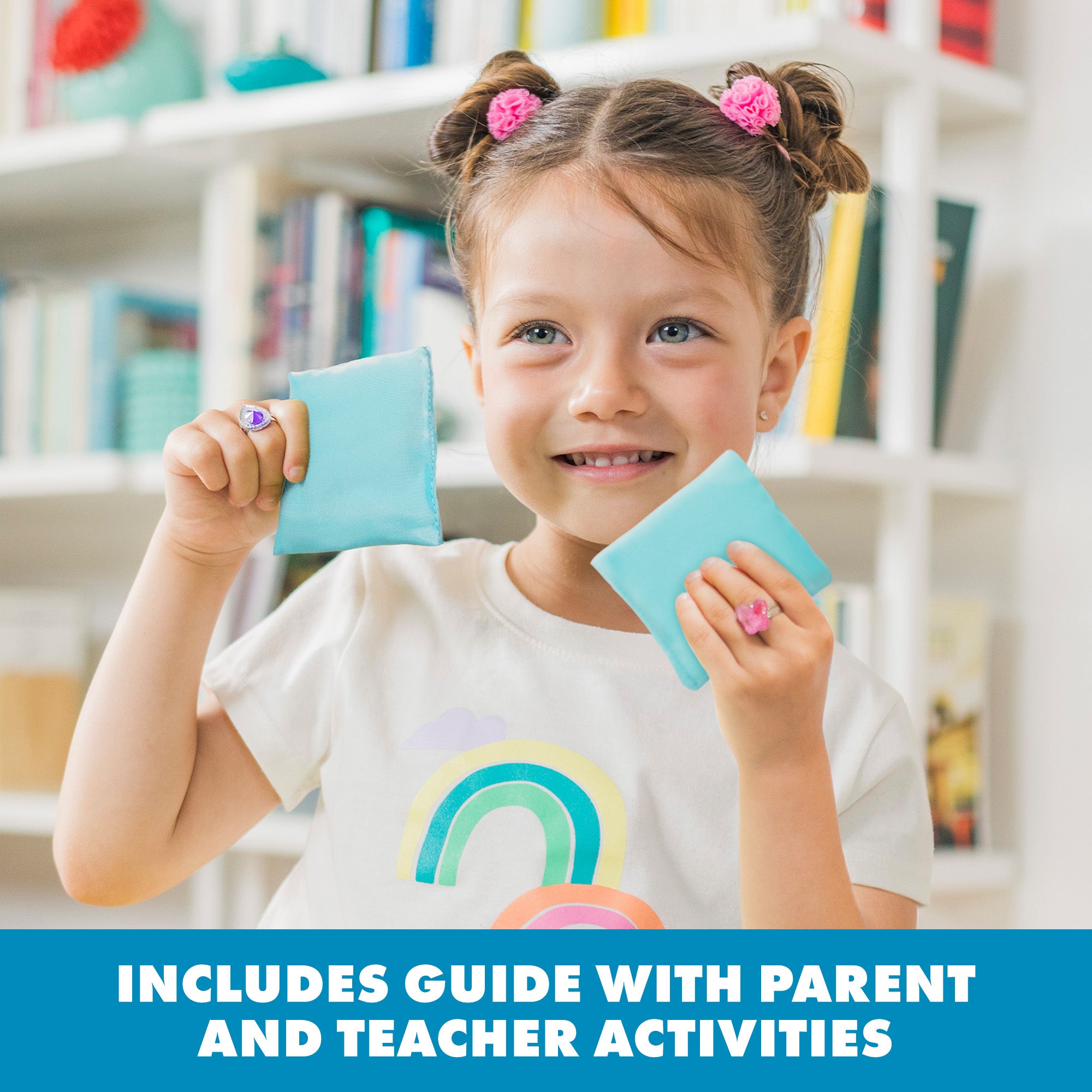 Learning Resources Teachable Touchables Texture Squares, Sensory Play Set for Toddlers, 20 Tactile Squares for Building Communication, Vocabulary, and Tactile Awareness