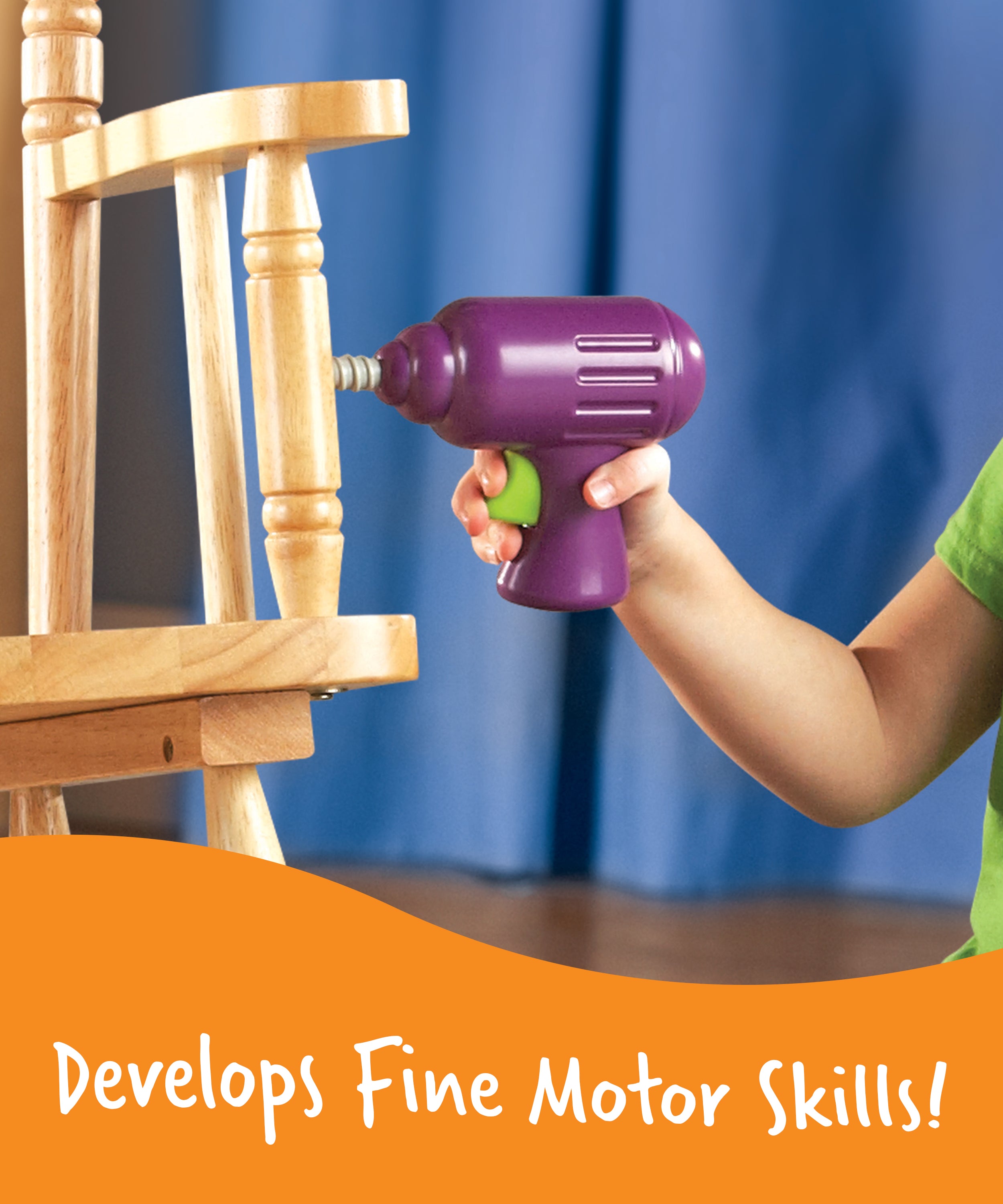 مجموعة أدوات New Sprouts Fix It من Learning Resources - أدوات لعب تظاهرية للأطفال الصغار من عمر سنتين فما فوق