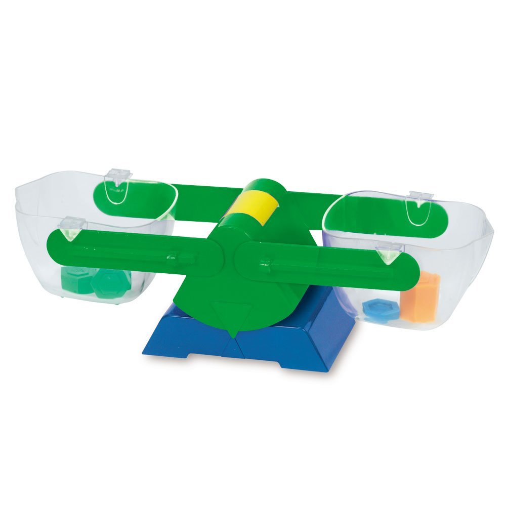 Learning Resources Bucket Balance, Teaches Weight & Measurement, Half-Litre Buckets, Ages 3+