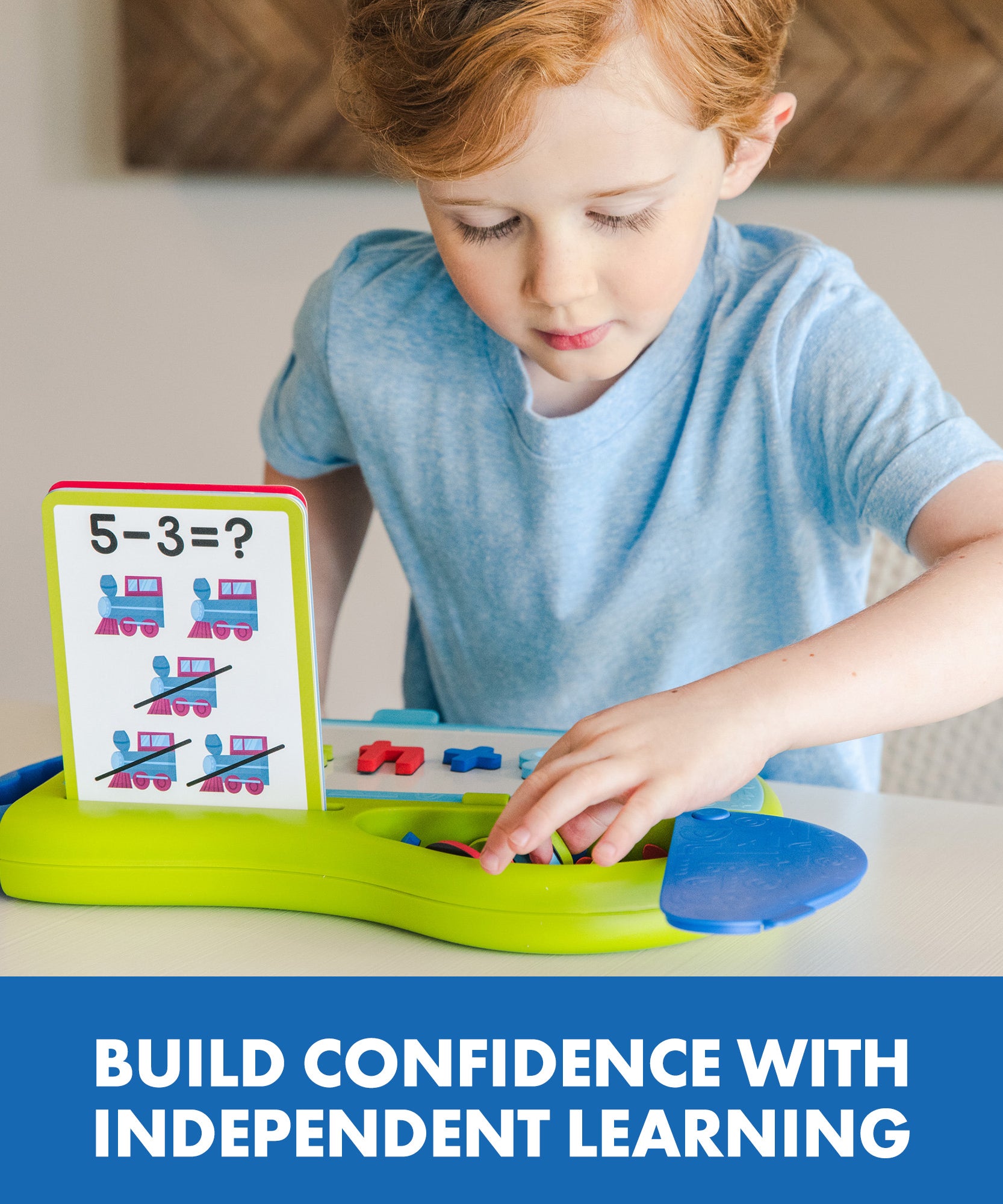 موارد تعليمية: ماث ماجنتس جو! عدّ، مجموعة مغناطيسية لتعليم الرياضيات للأطفال، تتضمن 42 مغناطيسًا و30 بطاقة أنشطة، للأعمار من 4 سنوات فما فوق