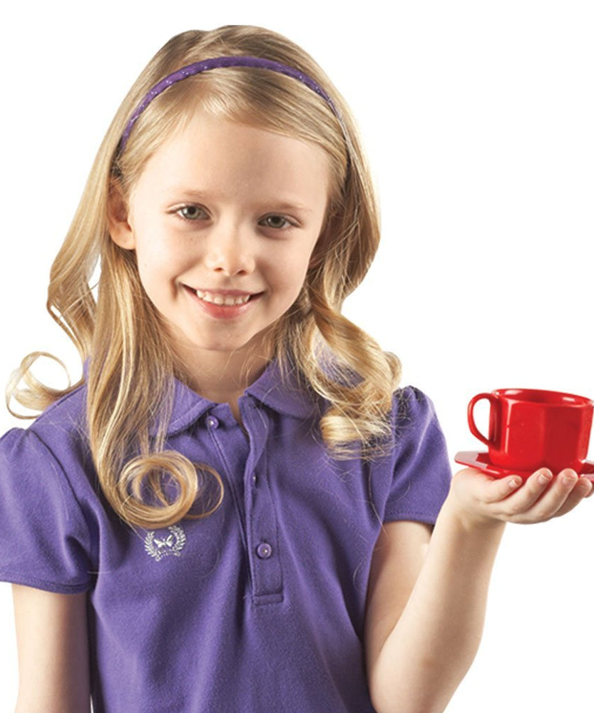 Learning Resources Play Dishes, 24-Piece Colourful Kitchen Toy Plate Set for Kids, Pretend Play Tableware for Toddlers, Durable Plastic, Ages 3+