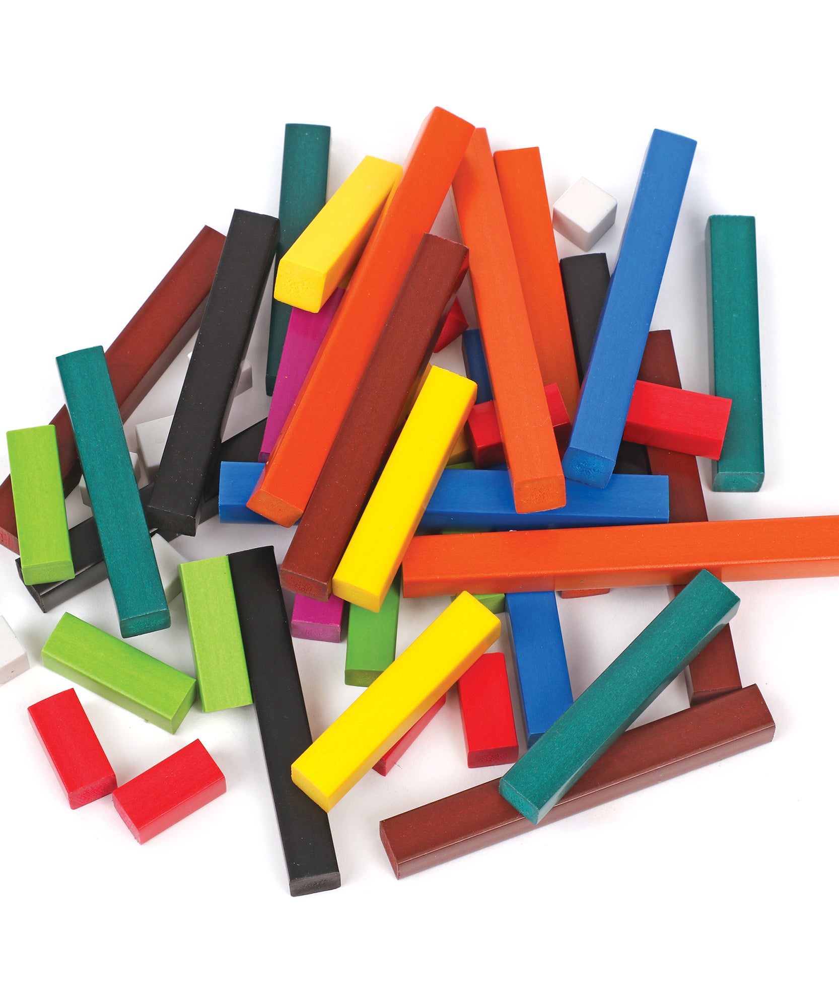 Learning Resources Cuisenaire Rods Multipak, Wooden Maths Rods Set, 444 Pieces, Ideal for Fractions, Measurement & Algebra, Classroom Maths Manipulatives with Storage Tray & Teacher’s Guide, Ages 4+