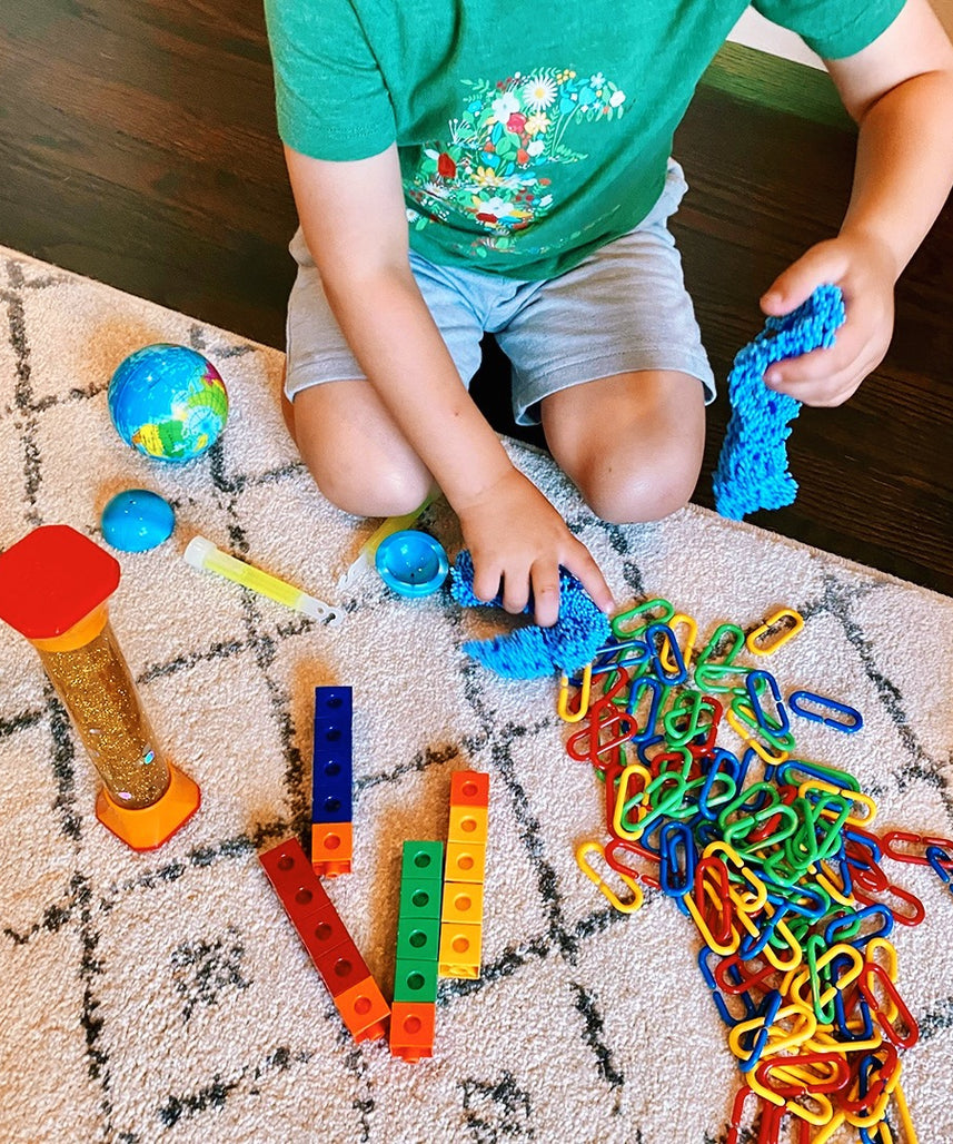 مجموعة ألعاب فيدجيت الحسية من Learning Resources، أدوات لتخفيف القلق والتهدئة للأطفال من سن 3 سنوات فما فوق